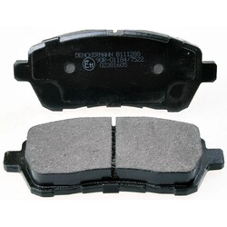 1x ORIGINAL® Denckermann B111288 Bremsbelagsatz, Scheibenbremse Vorne, exkl.