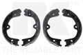 NK Bremsbackensatz Feststellbremse 2722798 für NISSAN NP300 NAVARA PATHFINDER 3