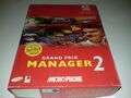 GRAND PRIX MANAGER 2 - PC GAME - ORIGINAL RARE BIG BOX 003-007