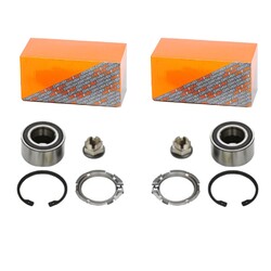 2X DR!VE+ RADLAGER-SATZ VORNE PASSEND FÜR DACIA LOGAN SANDERO MERCEDES-BENZ