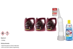 12L MANNOLMotoröl Energy Combi LL 5W-30 inkl. Auslaufschlauch + Scheibenreiniger