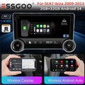 DAB+ Android14 Carplay Autoradio 2+32G Für Seat Ibiza IV 6J 2009-2013 GPS BT KAM