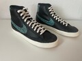 Nike Blazer Mid 77 Vintage We Reptile - Black/ Light Aqua Sail - EUR 45