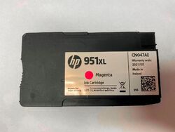 original HP Tintenpatrone 951XL Magenta Rot Tinte CN047AE ( 2021 ) mit Rechnung