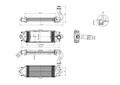 Ladeluftkühler für Iveco Daily IV 3.0 Pritsche Hart 2009 - 2011