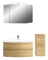 Pelipal Cassca Sprint Komplett-Set Waschtischunterschrank Spiegelschrank...