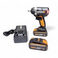 Worx WX279 Brushless Akku-Schlagschrauber 20V 2x 2.0Ah 300Nm 1/2Zoll Vierkant