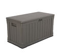 Auflagenbox Gartenbox Lifetime Premium 440 L braun Aufbewahrungsbox Gartentruhe