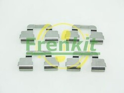FRENKIT MONTAGE-SATZ BREMSBELÄGE ZUBEHÖR HINTEN passend für CITROËN C4 DS4 DS5 D