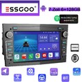 7"Android14 128G Carplay Autoradio Für Opel Corsa C D Zafira B Astra H GPS AM 4G