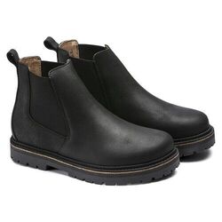 Birkenstock Stalon 1017317 Damen Stiefel Boots Chelsea Leder black schwarz 37-42