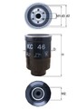 KNECHT Kraftstofffilter KC 46 für ASIA MOTORS DAIHATSU HYUNDAI MAZDA MITSUBISHI