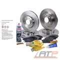 BREMSSCHEIBEN + BREMSBELÄGE VORNE + HINTEN FÜR OPEL AMPERA ASTRA J ZAFIRA TOURER