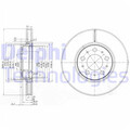 2X DELPHI BREMSSCHEIBEN VORNE 286mm BELÜFTET PASSEND FÜR VOLVO S60 S70 S80 V70