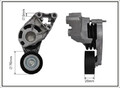 Keilriemenspanner Kunststoff 118087SP CAFFARO für SEAT VW SKODA AUDI