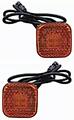 DEPO x2 Stk Seitenmarkierungsleuchte LED orange links Für FIAT VW Cc 25260-6105