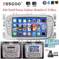 DAB+ Für Ford Focus Mk2 Mondeo C S-MAX Galaxy 64G Android Carplay Autoradio KAM