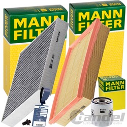 MANN FILTER INSPEKTIONSPAKET passend für FORD FOCUS C-MAX DM2 1.8+2.0/120-145 PS