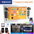 Für Opel Zafira B Corsa C D Astra H 4G+64G Carplay Android Autoradio GPS DAB+KAM