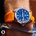 Kautschuk Uhrenarmband, 20mm / 22mm,  inkl. Schnellverschluss in 11 Farben,