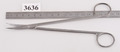 #3636 Aesculap SB62053 Präparierschere / dissecting scissors, 185mm