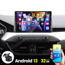 für Ford Focus Bj. 2019-2023 Android 13 Autoradio GPS Navi 1+32GB GPS SWC BT Kam