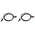 2X HITACHI ABS-SENSOR RADDREHZAHL HINTEN passend für MERCEDES CLS E-KLASSE 