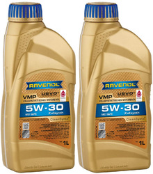 RAVENOL VMP SAE 5W-30 Motoröl 2x1 Liter vollsynthetisch BMW MB VW Longlife 3 04