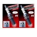 2x Brisk 1621 Zündkerze für BMW Opel Ford Renault Toyota Peugeot Honda Volvo