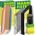 MANN FILTER FILTERSET passend für 1.4 FIAT DOBLO 223 IDEA 350 LANCIA YPSILON 843