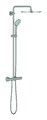 Grohe Euphoria 310 Duschsystem mit Thermostatbatterie - Supersteel - 26075DC0
