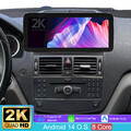 12.3"Autoradio Für Mercedes Benz C Klasse W204 2007-2010 NTG4.0 Android 14 Navi