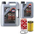 Motoröl Set Top Tec 4310 0W-30 LIQUI MOLY 6 Liter + Ölfilter für Hyundai i30 KIA