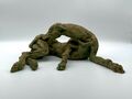 Künstlerische Hundeskulptur von Carol Orwin Bronze/Kupfer/Harz limitierte Auflage