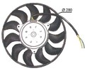 Lüfter Motorkühlung Motorlüfter Kühlerlüfter für Audi NRF 47616 2000 - 2006