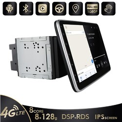 10.1 Zoll Android 12.0 Autoradio 2 DIN mit GPS Navi WiFi USB DAB Carplay 8+128GB