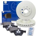 2x ATE Bremsscheiben Ø312mm Ceramic Bremsbeläge passend für VW Golf Passat B6 6