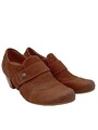 HöGL Schlüpfschuhe Damen Halbschuhe Gr. DE 39 braun Casual-Look
