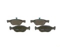 Bremsbelagsatz Scheibenbremse BOSCH 0 986 494 852 für PUNTO FIAT Low-Metallic