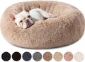 Plüsch Hundebett Katzenbett Donut Kissen Kuschelbett Hundekorb Katzenkorb Bett
