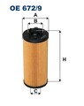 Ölfilter FILTRON OE 672/9 Filtereinsatz für BMW MINI X2 F46 F39 F45 F48 X1 2er