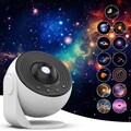 LED Sternenhimmel Projektor HD Planetarium Nachtlicht 13 in 1 Galaxy Film Discs