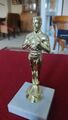 Oscar Statue Gold, Marmorsockel Dekoration 17cm