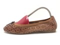 Tamaris Damen Halbschuh Slipper Comfortschuh Braun Gr. 38 (UK 5)