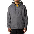 The North Face Herren Hoodie mit Reißverschluss Simple Dome Grau Code NF...