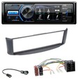 JVC Bluetooth MP3 USB DAB Autoradio für Smart ForTwo 450 grau ohne Metallschacht