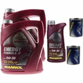 9L Motoröl MANNOL Energy Formula JP 5W-30 2x Motor Flush