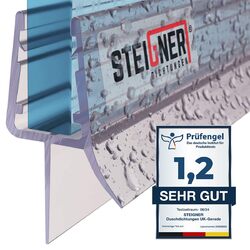 Duschdichtung gebogen Runddusche Wasserabweiser Ersatzdichtung Duschtürdichtung✅ GERADE lieferbar ✅ flexibler Radius ✅ jede Dusche ✅