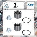 2x ORIGINAL® Kavo Parts Radlagersatz Vorne für Opel MOVANO C Kasten MOVANO C