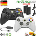 Wireless Game Controller Gamepad für Microsoft XBOX 360 & 2 Akku Pack USB-Kabel
